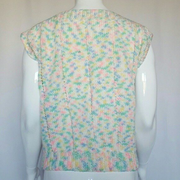 Vintage 80's Rainbow Sweater - Picture 3 of 6